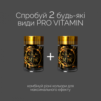 A set of 2 jars of  PRO Vitamin hair capsules at a discount